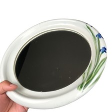 Specchio ovale vintage accento