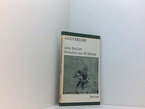 Akte endler gedichte - akte, 25