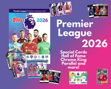 Topps Premier League 2025/26 2026 - CARTE SPECIALI - #1 - #450 / CK / HOF