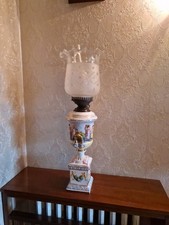 Vaso lampada Capodimonte vintage