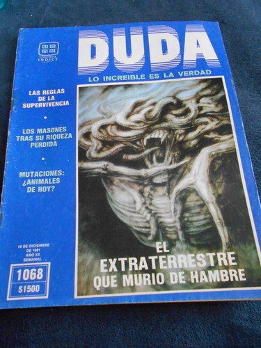 Duda fumetto alien ufo - duda,