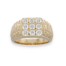 Anello Cavaliere in oro giallo