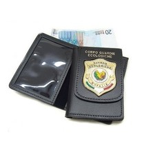 VEGA HOLSTER 1WD142 PORTAFOGLI PORTAFOGLIO PORTATESSERA CUOIO GUARDIE ECOLOGICHE