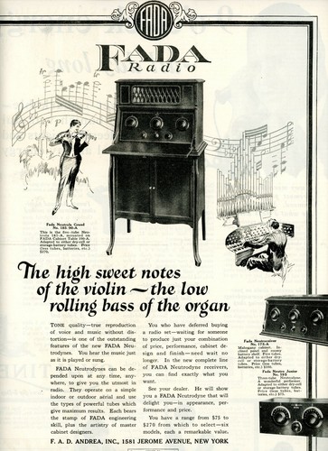Pubblicità radio neutrodyne - pubblicità,