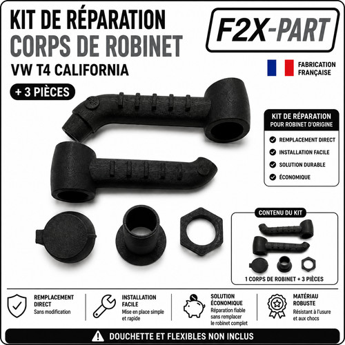 Corpo rubinetto nero t4 - rubinetto,