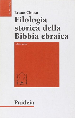 Filologia storica della bibbia - della,
