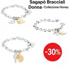 Bracciale Donna acciaio Fiaba