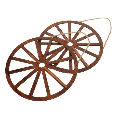 Pezzi ruota carro - pezzi, legno