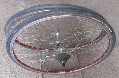 Coppia ruote bici - coppia, (622-13)