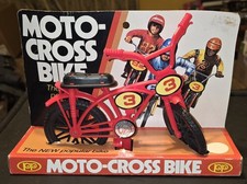 Motocross vintage in plastica