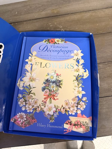 Victorian decoupage flowers - victorian,
