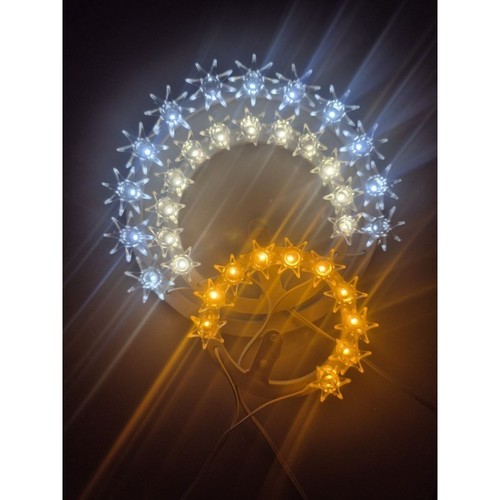 Coroncina luminosa elettrica - luminosa,