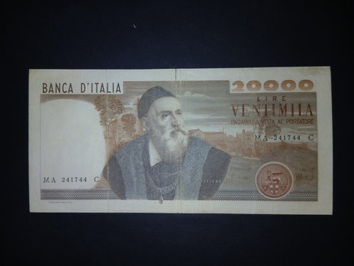 20000 lire tiziano 1975 - 20000, 21.02.1975