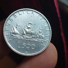 500 LIRE ARGENTO CARAVELLE 1998 ROMA NON COMUNE FDC LOTTO 2208