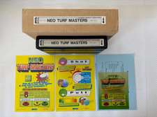 Snk Neo Geo Neo Turf Masters Mvs Full kit Matching EXC condition 100% Original