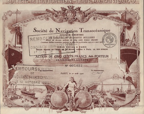 Soc navigation transoceanique - soc,
