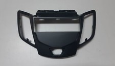 Mascherina Autoradio 1 DIN per Ford Fiesta nera serie dal 2008 al 2018