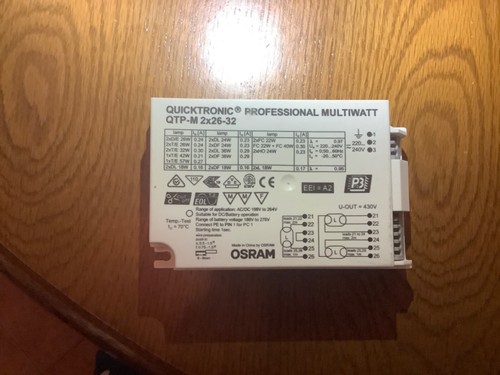 Reattore elettronico osram - elettronico,