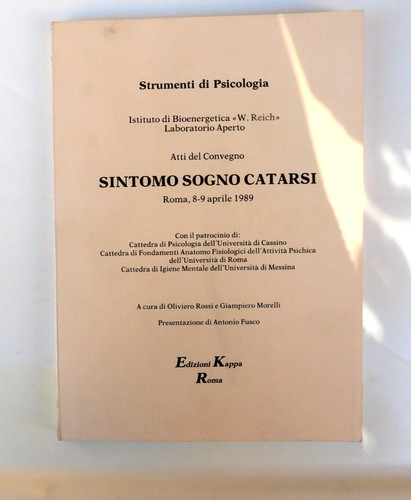Sintomo sogno catarsi - sintomo, atti