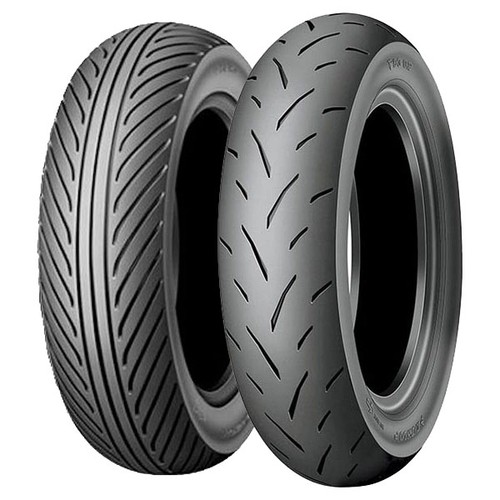 Coppia gomme dunlop 120 12 - coppia,