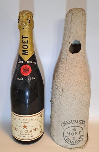 Bottiglia moet chandon brut - bottiglia, &