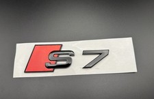 Audi S7 scritta emblema logo