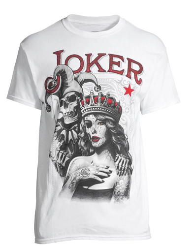 Shirt grafica joker king - t-shirt,