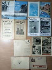 LOTTO 52 PEZZI DOCUMENTI POLITICA TURISMO CULTURA EPOCA