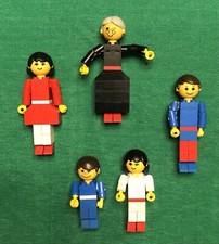 Lego vintage anni 70- n. 6 personaggi- famiglia Originali e rari