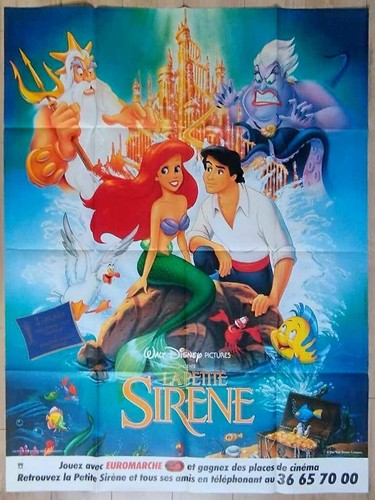 Petite sirene affiche - sirene,