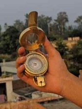 Bussola militare vintage