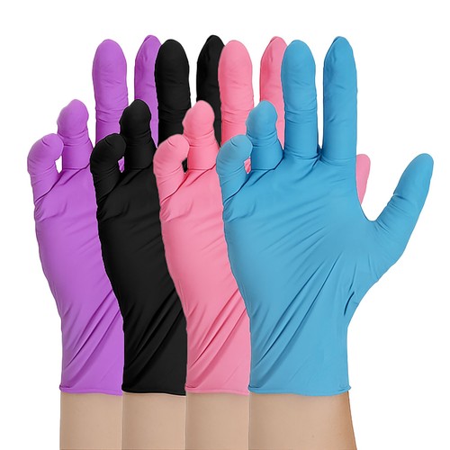 Guanti nitrile per esame - guanti, in