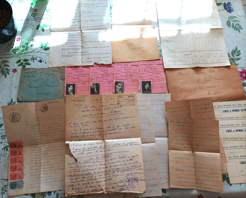 Lot ancien document - document, des