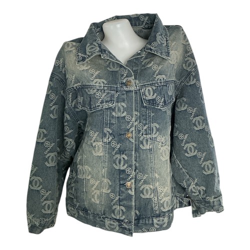 Giacca moda stampata chanel - moda,