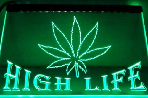 Insegna bar neon - led, verde