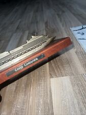 modellino costa concordia
