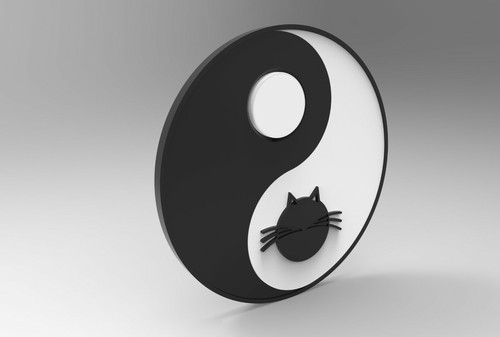 Yin yang quadro - yang, quadro,