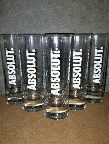 Verres absolut vodka tubes - 6,