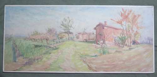 Quadro antico 1960 dipinto - quadro,