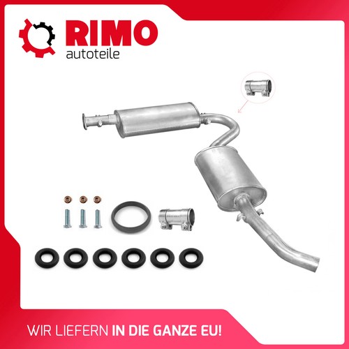 Silenziatore scarico fiat - scarico,