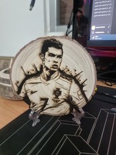 Targa in legno Cristiano