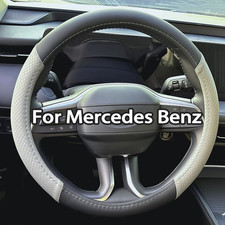 15 "volante de cuero genuino