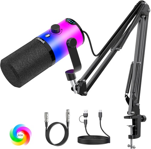Microfono dinamico usb xlr - usb/xlr, con