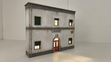 Plastico diorama edificio