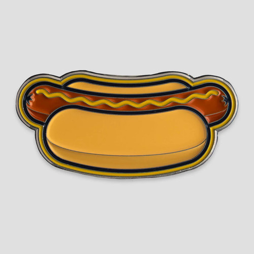 Spilla hot dog baseball - baseball, del