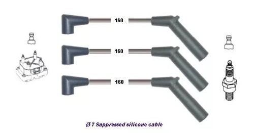 Kit cavi candela chevrolet - kit,