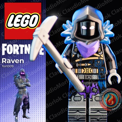 Lego raven minifigure - lego,