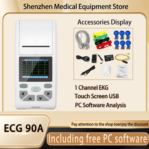 Ecg90a elettrocardiografo - ecg90a,