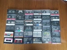 Lotto 36 Audio Cassette Registrate Usate Ferro Chrome Raks Basf Maxell That's...