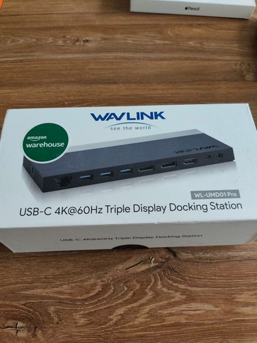 Wavlink usb dual docking - dual, 4k